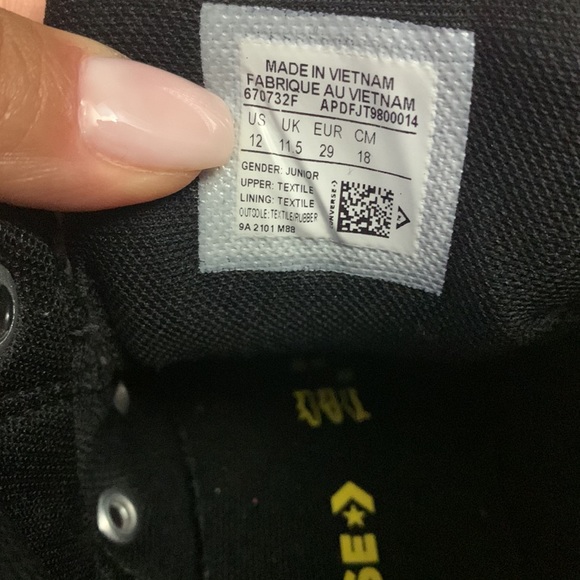 Converse size 12c - Picture 4 of 4